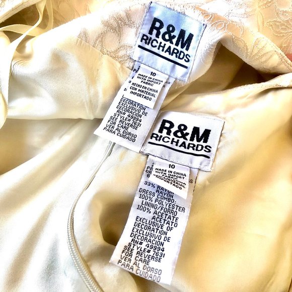 R & M Dress with Jacket Full Length New - Picture 10 of 13